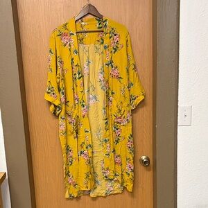 Crescent Yellow Floral Garment